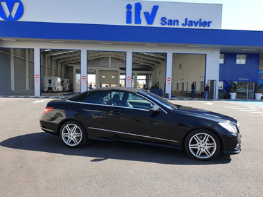 Mercedes E250 AMG Cabrio passes ITV test in Murcia